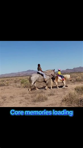 My daughter and I went on our first mommy daughter trail ride. It was when she looked over at me as we rode our horses side by side and said, “besties!” that I knew this would be a core memory. #corememories #momsoftiktok #motherdaughter #besties #moment