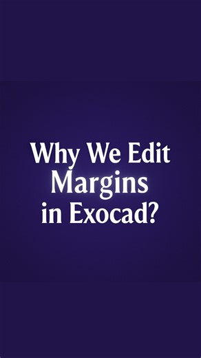 Dental technicians on Instagram: "Exocad Margin Editing – Premium Summary: Precision margin refinement in Exocad ensures perfect crown fit, biological safety, and aesthetic excellence by accurately defining preparation limits and compensating for scan imperfections. #explorar #explorepage #design #trindade #dental #dentalhealth"