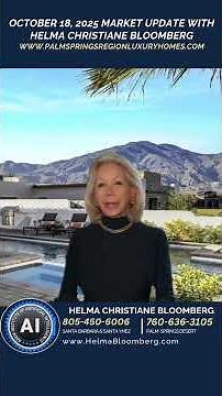 Palm Desert Real Estate Update October 18,2025 | What Sellers & Buyers Must Know This Week!