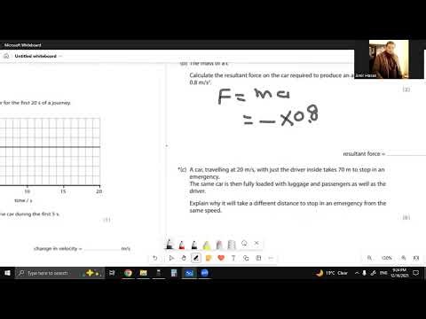 igcse physics Force and Motion past paper