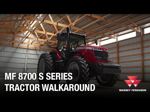 MF 8700 S Series | High-Horse Power Tractors - 270 to 405 HP | Walkaround