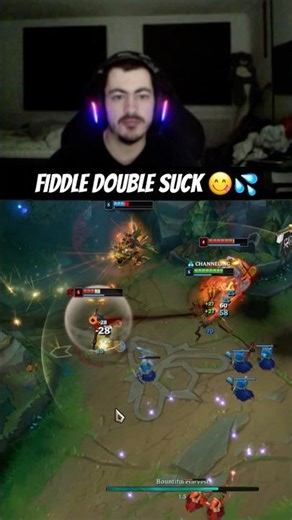 Fiddlesticks Support Suck Suck Doublekill 😈💀 #fiddlesticks #leagueoflegends #league