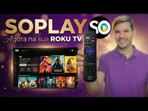 NOVO SOPLAY APP DE FILMES, SÉRIES, CANAIS GRÀTIS NA SUA ROKU TV LEGALIZADO!