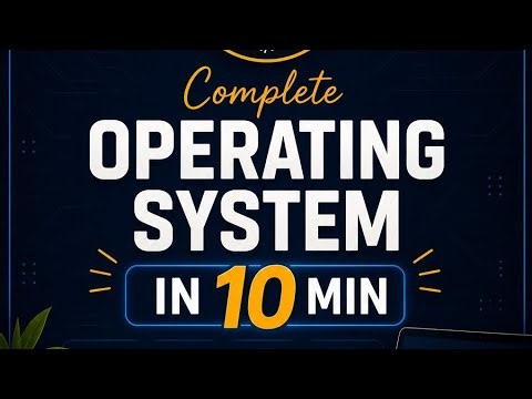 Learn Operating System in 10 Minutes | Interview + Exam Prep