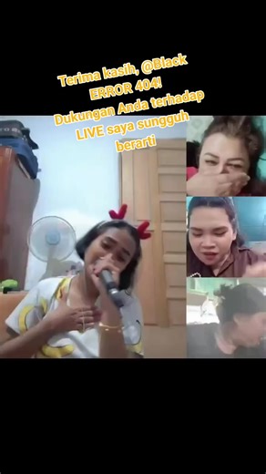Black ERROR 404, terima kasih atas dukungan luar biasa Anda di LIVE saya! Saya akan terus membuat konten LIVE yang lebih baik! @Black ERROR 404 #tiktoklive #livehighlights #livegift #loveflight