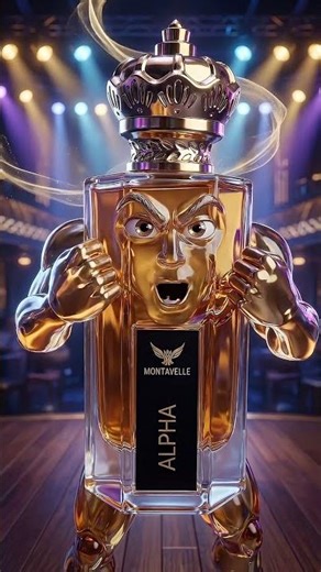 Mascot Ad | Perfume | Luxury Character Style