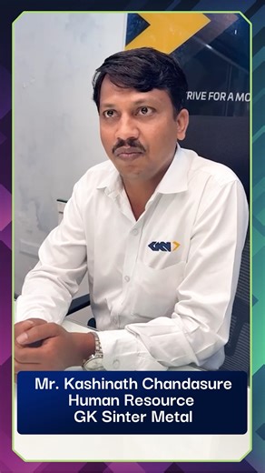 Skill India | Focused on building future-ready talent, GK Sinter Metal invests in skill development. Mr Kashinath Chandasure, HR, shares how PM-NAPS... | Instagram