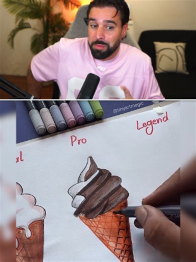 Comment dessiner une glace comme un artiste ? | drawings