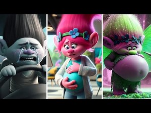 Poppy can't stop missing Branch / Trolls 3 x Inside Out 2 fantasy story (2024)