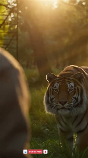 “Tiger’s Unexpected Hug 🐅❤️ | When the Wild Turns Gentle”