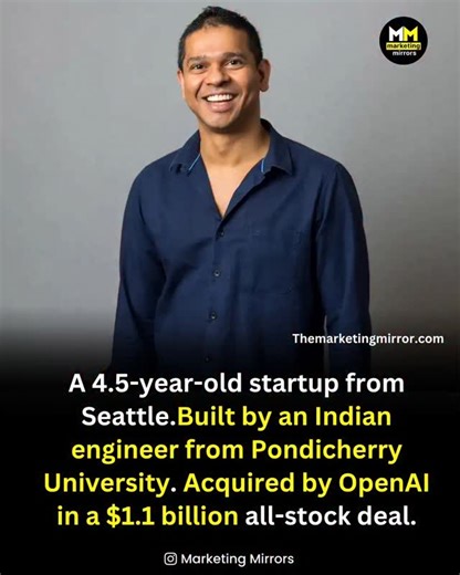 How a Pondicherry Engineer Became OpenAI’s New CTO Through a $1.1 Billion Exit @vijaye , born in Puducherry and a 1999 graduate of Pondicherry University, founded Statsig in Seattle about 4.5 years ago after working at Microsoft and Meta. His goal: make product experimentation faster, data-driven, and accessible for every engineering team. That idea grew into a platform trusted by global tech firms to test, iterate, and scale products efficiently. In September 2025, OpenAI acquired Statsig in an