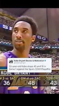 They tell you Kobe was carried 🔥