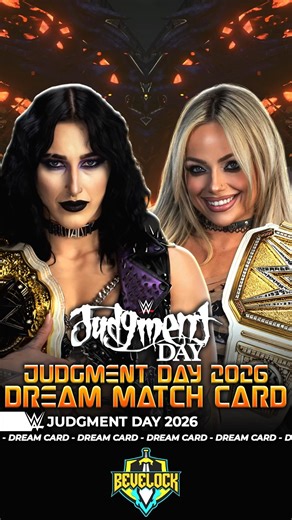 Judgment Day 2026 - Dream Match Card #JudgmentDay #Bevelock #WWE #Shorts