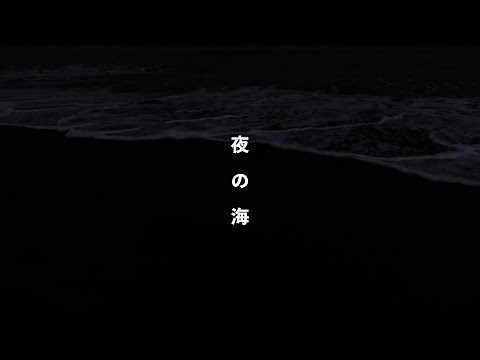 夜の海 静寂の中で響く波の音 | 3時間 wave sound | ASMR | 睡眠