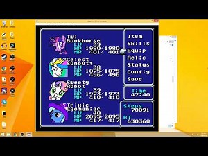 Let’s Play Filly Fantasy VI (Version 2.0) #78.5 Bonus - How to use Funny Classes IPS