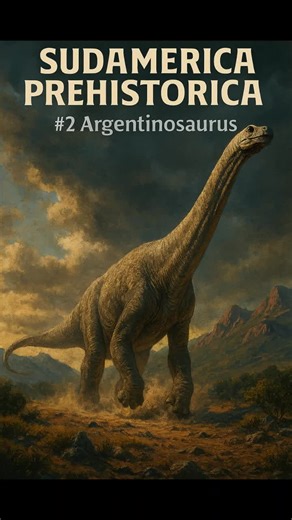 Sudamérica Prehistórica en 30 Días | 02 Argentonosaurus #argentinosaurus #argentina #dinosaur #viral