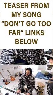 Don’t Go Too Far - Live Looper Studio Performance (One Take)