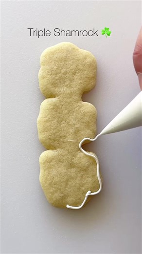 2K views · 14 reactions | Triple Shamrock ☘️ Icing transfer sprinkles...