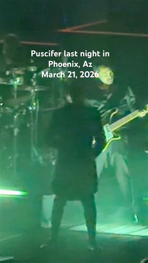 Puscifer last night from Arizona Financial Theater. From the back. Way back!