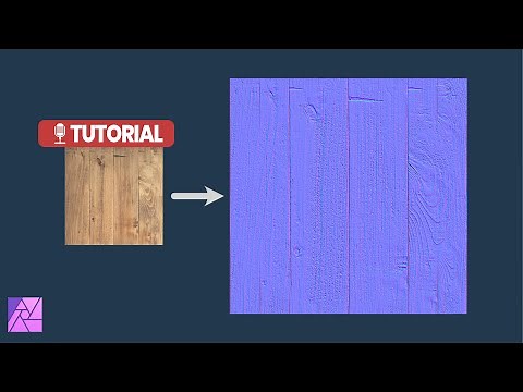 How to make a normal map | Affinity Photo Tutorial #textures #materials