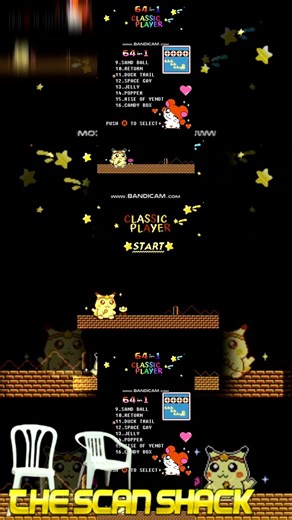 (YTPMV) [NES/VT02] 64-in-1 Classic Player (ForgotUserName) : Menu (Secret Games) #Shorts Scan