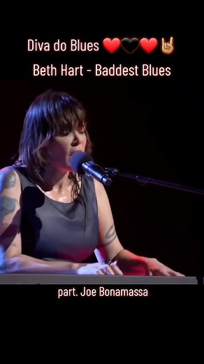 Baddest Blues ao vivo: Beth Hart e Joe Bonamassa