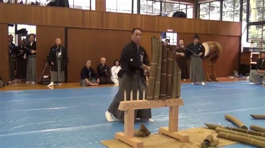 Move over for the master swordsman.