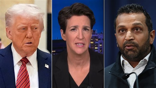 Maddow: 'Trump weirdness and destruction' produces ceaseless string of bizarre headlines
