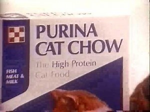 Vintage 60's and 70's Commercials - PURINA CAT CHOW