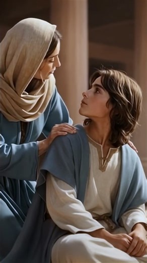 Jesus at the Temple at Age 12 #bibleverse #biblestory #bibleshorts #christianshorts #bible