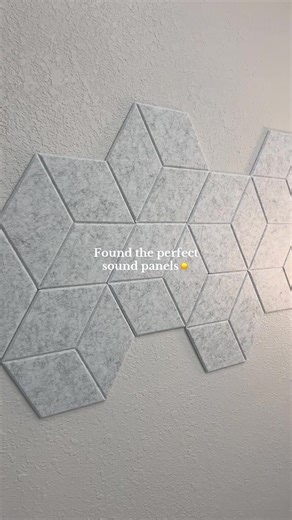Best sound panels! #soundpanels #budgetstudio #homemakeover #contentcreation #tiktokcreatorpicks