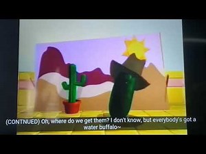 The Water buffalo song by veggietales