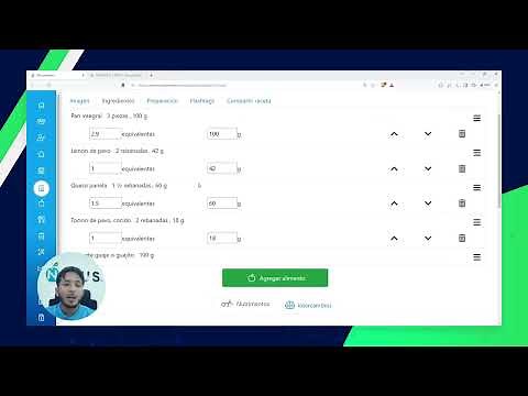 Tutorial Nutrimind: Como Agregar Una Receta