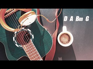Acoustic Rock Guitar Backing Track D Major