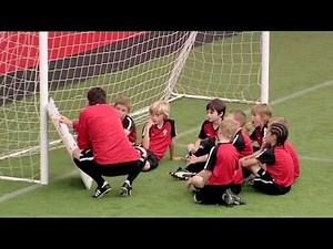 Soccer Coaching Attacking Drill: Attacking 1v1/2v1