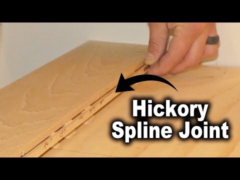 How to Make a Spline Joint for Hardwood Floor | The Fixer Clips