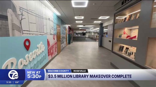 Roseville Public Library reopens to the community after a $3.5 million renovation