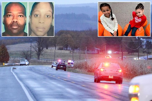 Fugitive Baltimore County cops, 2 young girls found dead