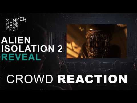 Alien Isolation 2 Reveal - Crowd Reaction