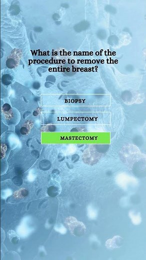 "Understanding Mastectomy: Procedure for Complete Breast Removal"