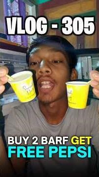Buy 2 Milk Barfi Get 1 Pepsi FREE 🍧🔥 !! Day-305/365 🔱 #minivlog #offers #shortsvideo