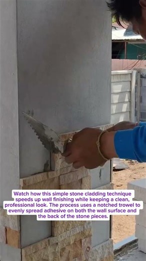 This Wall Cladding Trick Will Save You HOURS! (Masonry Hack You Need to See)