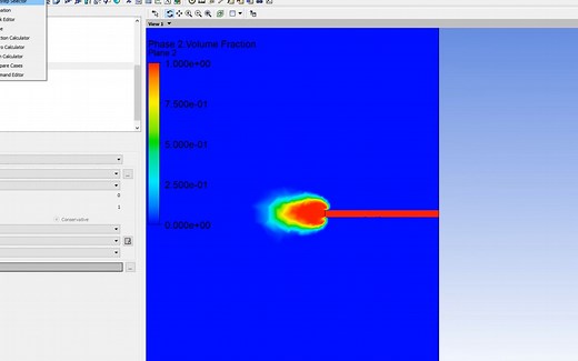 蒸汽喷射接触冷凝【Fluent】【羽流】【Box refinement】【VOF】【Lee】