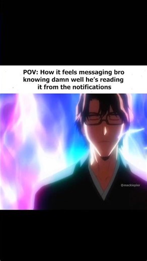 I see you bro 🕊️ #animememes #memes #bleach