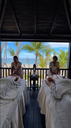 💆 Couples relaxing massage – Time to disconnect #shorts