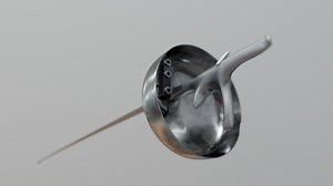 Fencing Épée - 3D model by Killy (@lanternlit)