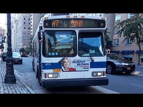 MTA: 2006 Orion VII 07.501 Gen-2+ OG Hybrid [6771] M7 bus