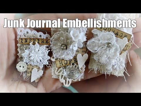 Snippet Clips & Paper Clips for Junk Journals | OLLVT | Tutorial