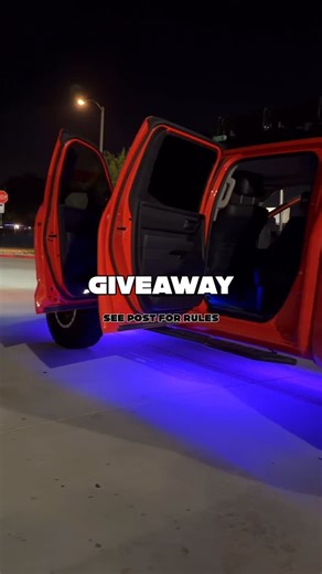 OPT7 Lighting on Instagram: "2026 Glow-Up Giveaway We’re giving away 2 lighting kits to upgrade your ride 🗓 Jan 5 – Jan 10 (ends at 11:59 PM PST) 🏆 Random Winners announced Jan 11 @ 1 PM PST Prizes: • Winner 1: AURA Glow Quantum Rock Lights • Winner 2: AURA Glow DreamColor Interior LED Kit How to Enter (ALL steps required): 1️⃣ Like this post 2️⃣ Follow Us @thor_yoda @opt7lighting 3️⃣ Tag 2 l friends in one comment (more tags each line, more entires) ‼️ Bonus Entry: Share this post to your sto