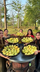 Cooking yummy green mango recipe | My Project